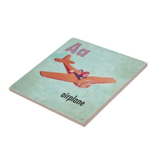 A ist für Flugzeug Fliese (Seite)