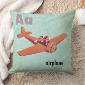 A ist für Flugzeug Kissen (Decke)