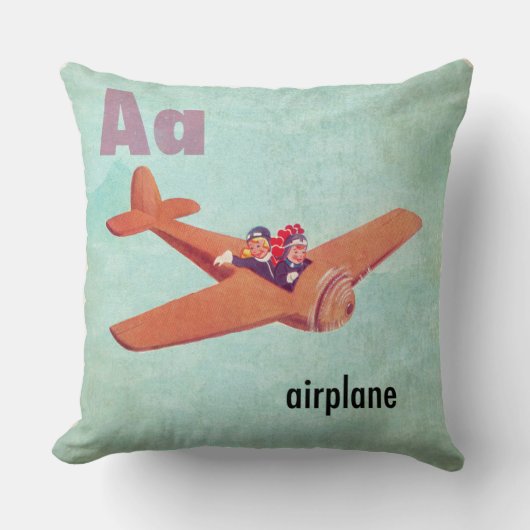 A ist für Flugzeug Kissen (Vorderseite)