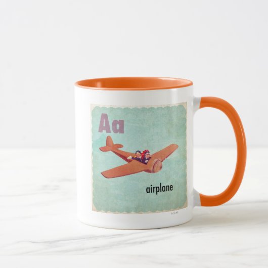 A ist für Flugzeug Tasse (Rechts)