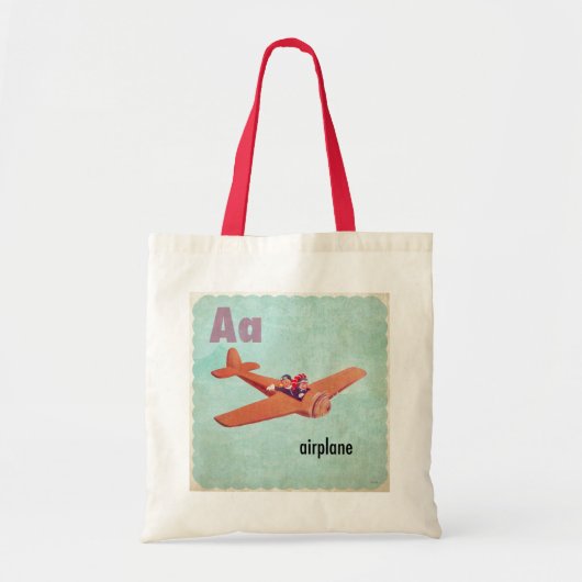 A ist für Flugzeug Tragetasche (Vorne)