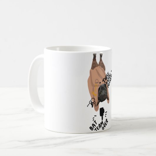 A ist für Tiere als Zookeepers Kaffeetasse (Vorderseite Links)