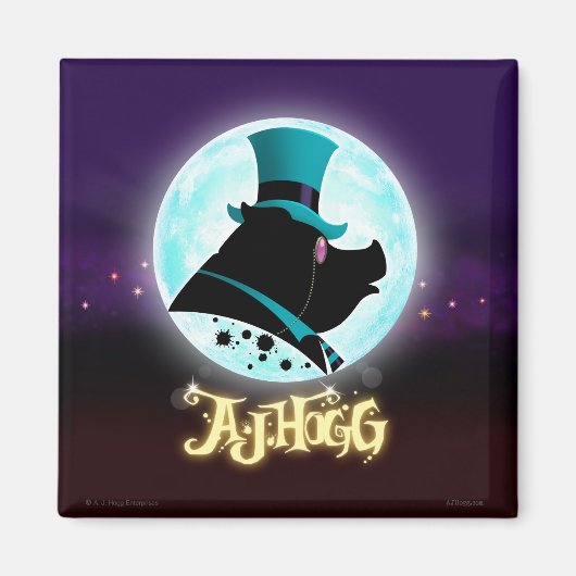 A. J. HOGG WISHING MOON MAGNET (Vorne)