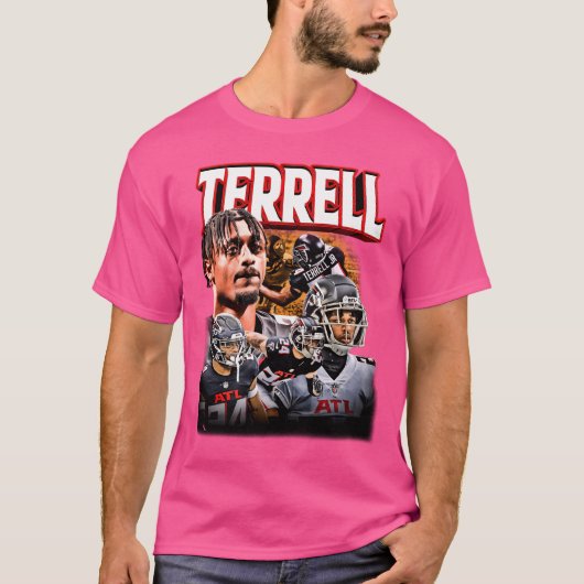 A.J. Terrell Jr Bootleg Vintag Tshirt (Vorderseite)