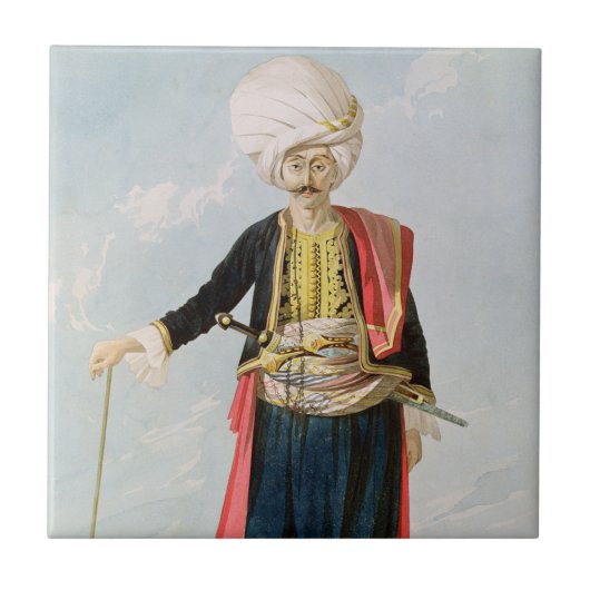 A Janissary, ca. 1823 Fliese (Vorderseite)