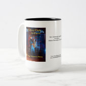 "A Jazz Club in Paris" Zweifarbige Tasse (Vorderseite Links)