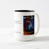 "A Jazz Club in Paris" Zweifarbige Tasse (VorderseiteRechts)