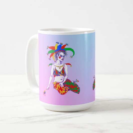 A Jester Kaffeetasse (Vorderseite Links)