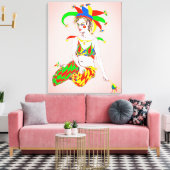 A Jester Poster Leinwanddruck (Insitu (Wohnzimmer))