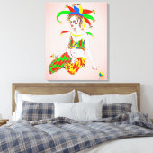 A Jester Poster Leinwanddruck (Insitu (Schlafzimmer))