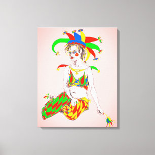 A Jester Poster Leinwanddruck