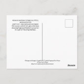 A Jingle Bells Holiday Parody - Jingle Smells Postkarte (Rückseite)