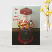 A JOKE FOR YOU "BROTHER'S BIRTHDAY" KARTE (Gelbe Blume)