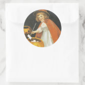 A Jolley Halloween Runder Aufkleber (Tasche)