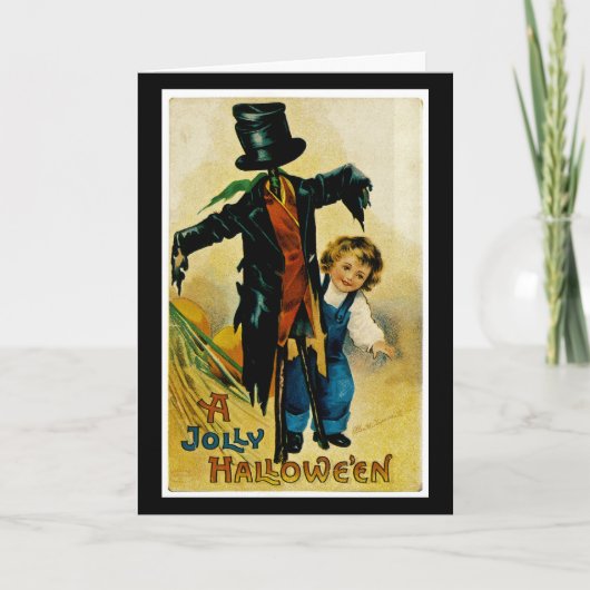 A Jolly Halloween Karte (Vorderseite)