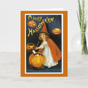 A Jolly Halloween Karte
