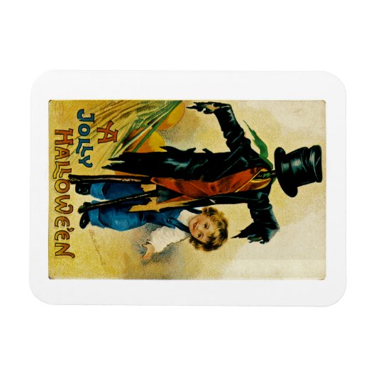 A Jolly Halloween Magnet (Horizontal)