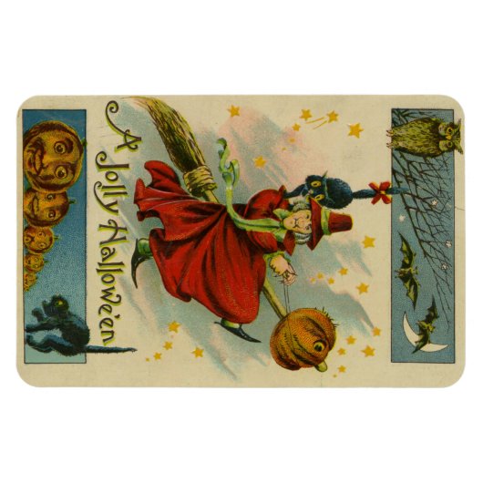 A Jolly Halloween Magnet (Horizontal)