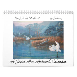 "A Jones Ave Artwork - Gaylord Perry" Kalender