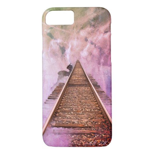 A journey less traveled phone case. Case-Mate iPhone hülle (Rückseite)