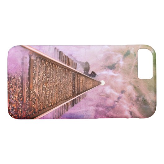 A journey less traveled phone case. Case-Mate iPhone hülle (Rückseite (Horizontal))