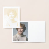 A. Joyce Elliott Gold Foil Note Card Folienkarte (Anzeige)