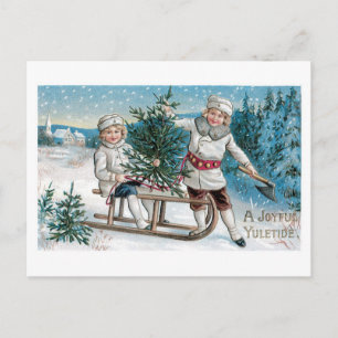 A Joyful Yuletide Postkarte