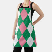 A.K.A. Rosa und grüne Raute Schürze (InSitu)