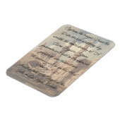 'A Kairo Bazaar' Save the Date Magnet (Linke Seite)