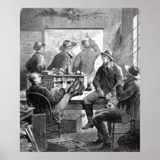 A Kansas Land Office Poster (Vorne)