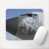 A KC-135 Stratotankervorführung patriotische Nase Mousepad (Mit Mouse)