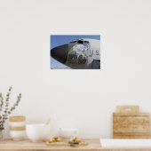 A KC-135 Stratotankervorführung patriotische Nase Poster (Küche)