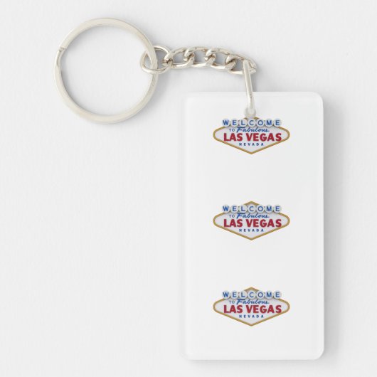 A keychain for every Las Vegas fan. Schlüsselanhänger (Vorderseite)
