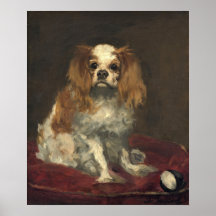 A King Charles Spaniel - Edouard Manet Fine Art