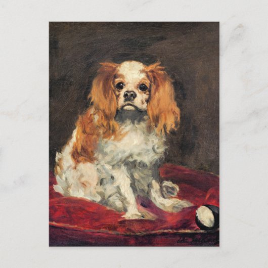 A King Charles Spaniel, schöne Kunst Postcard Postkarte (Vorderseite)