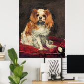 A King Charles Spaniel, schöne Kunst Poster (Heimbüro)