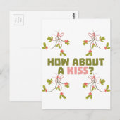 A Kiss Postkarte (Vorne/Hinten)