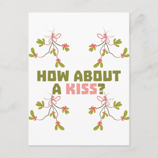 A Kiss Postkarte (Vorderseite)