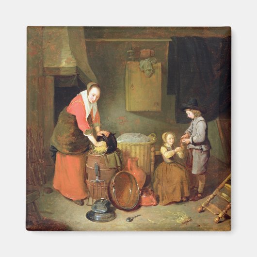 A Kitchen Räume, 17. Jahrhundert Magnet (Vorne)