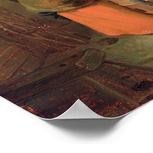 A Kitchen Räume, 17. Jahrhundert Poster (Ecke)