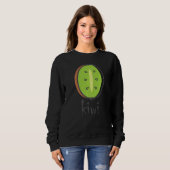 A Kiwi Costumes Kiwi Fruit Sweatshirt (Vorne ganz)