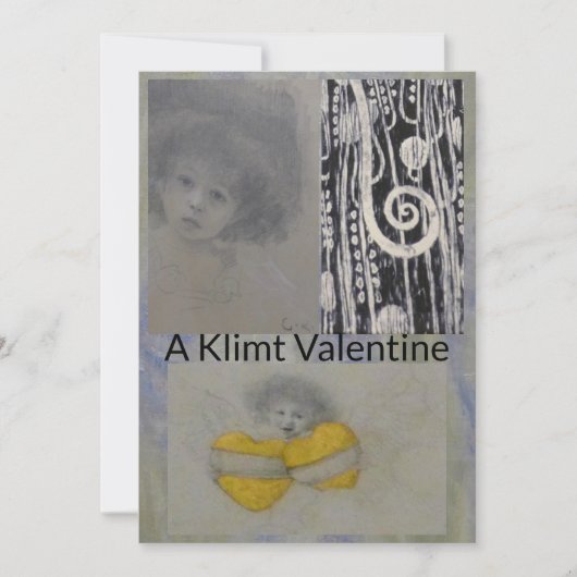 A Klimt Valentine (Vorderseite)