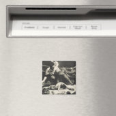 A Knock-Out - George Bellows - 1921 Magnet (In Situ (Geschirrspüler))
