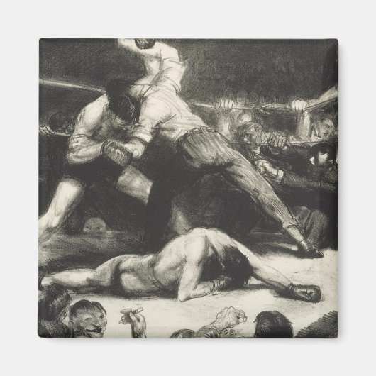 A Knock-Out - George Bellows - 1921 Magnet (Vorne)