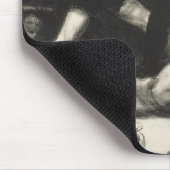 A Knock-Out - George Bellows - 1921 Mousepad (Ecke)