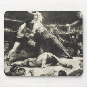 A Knock-Out - George Bellows - 1921 Mousepad