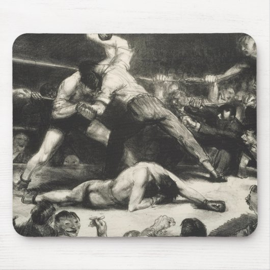 A Knock-Out - George Bellows - 1921 Mousepad (Vorne)