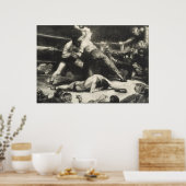 A Knock-Out - George Bellows - 1921 Poster (Küche)