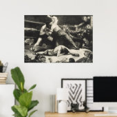 A Knock-Out - George Bellows - 1921 Poster (Heimbüro)
