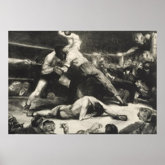 A Knock-Out - George Bellows - 1921 Poster (Vorne)